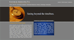 Desktop Screenshot of kahaneandassociates.com